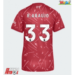 Liverpool Ronald Araujo #33 Primera Equipación Mujer 2026-27 Manga Corta